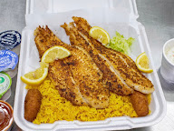 Fish & Cajun Rice Platter
